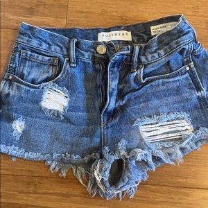 Bullhead denim - High rise shorts